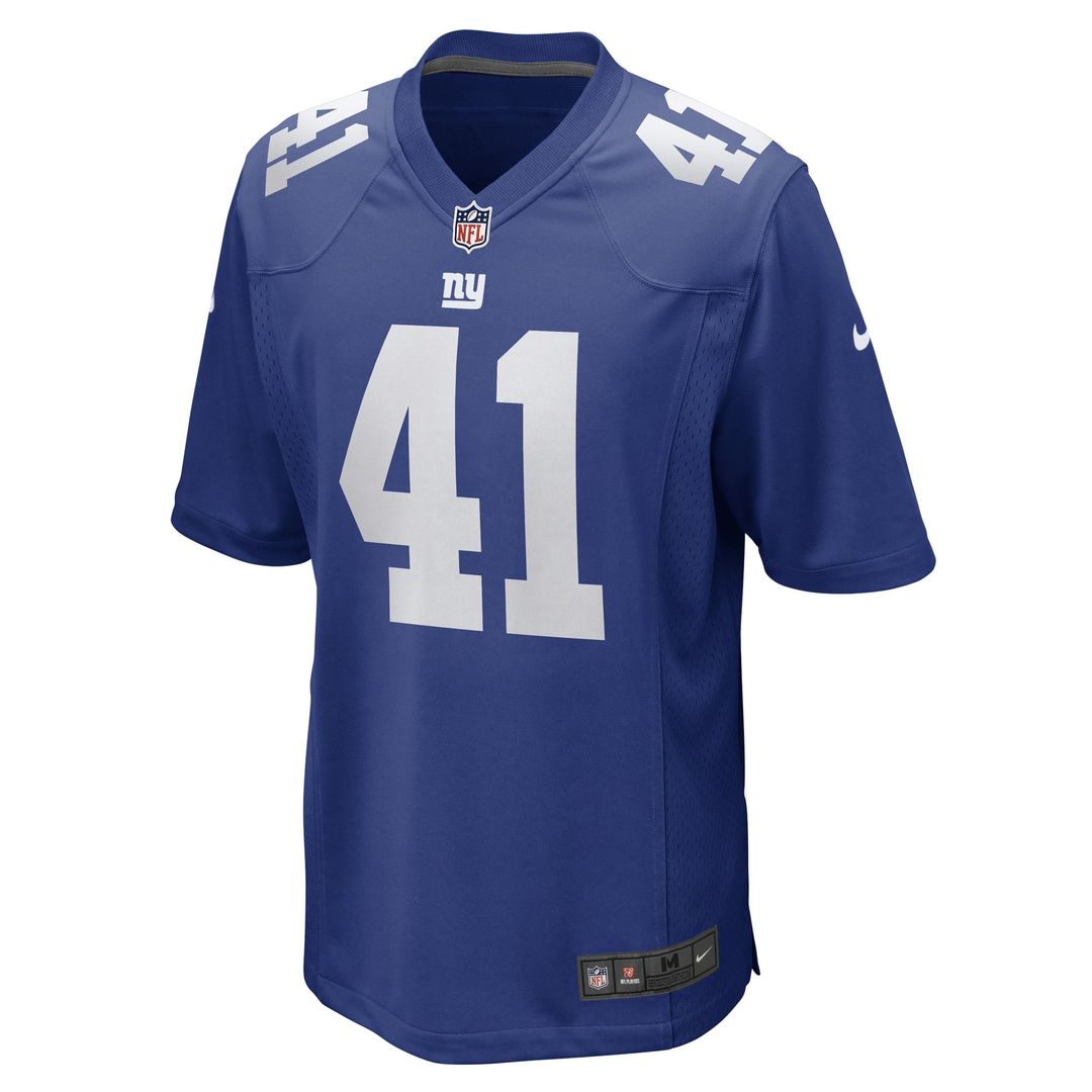 Micah McFadden New York Giants Game Player Jersey - Royal