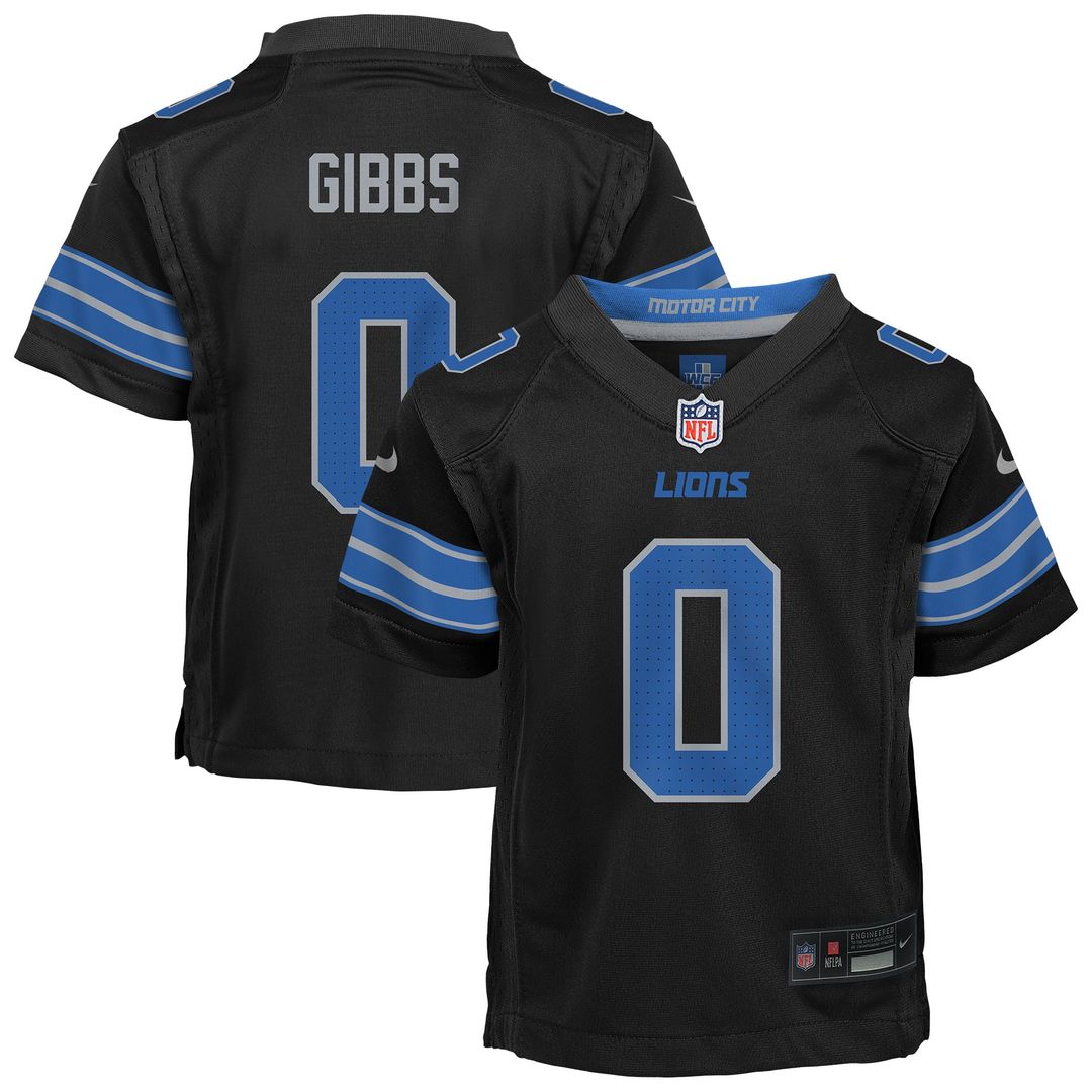 Jahmyr Gibbs Detroit Lions Toddler Game Jersey - Blue