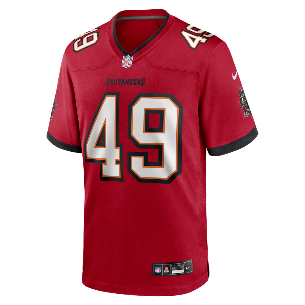 Owen Wright Tampa Bay Buccaneers Team Game Jersey - Red