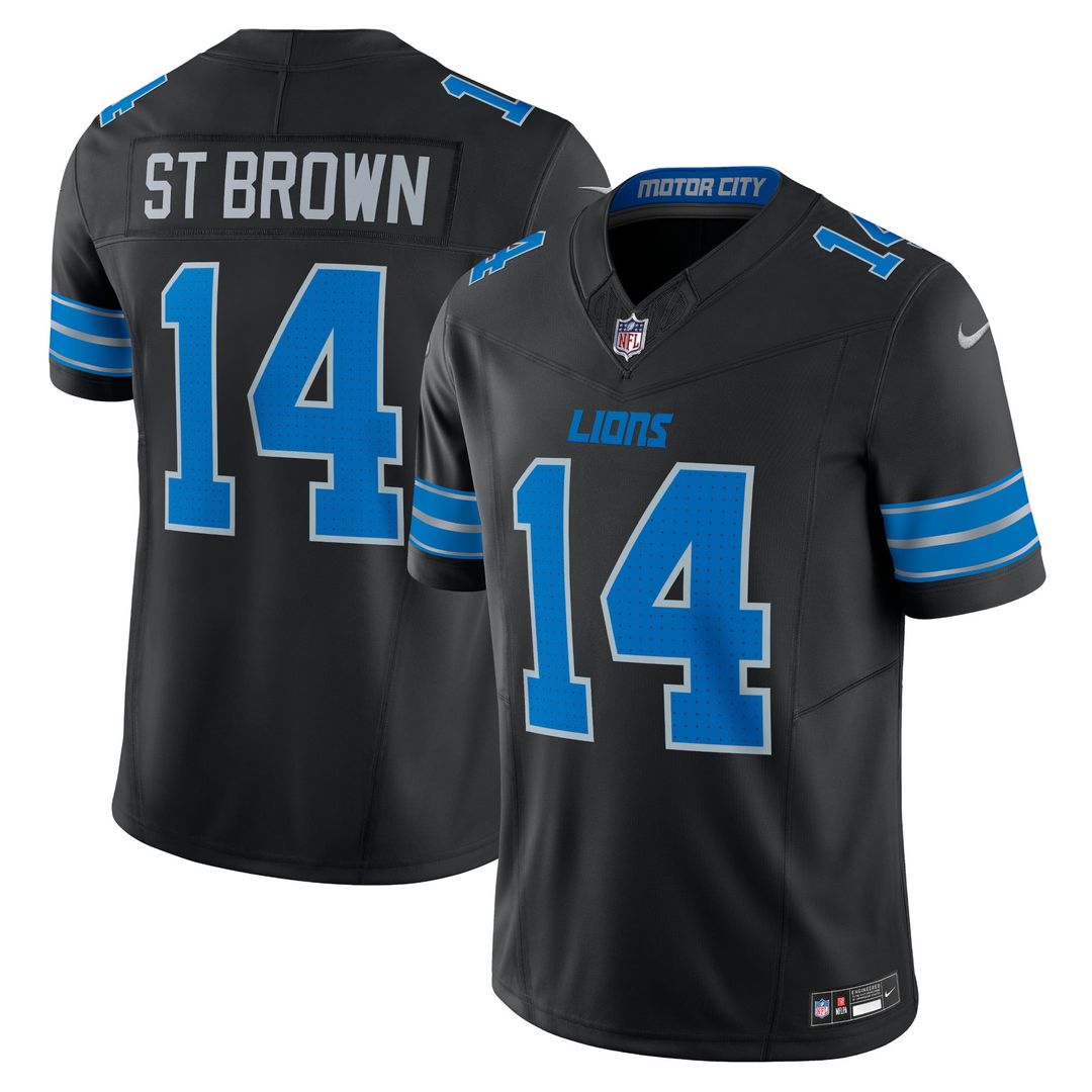 Amon - Ra St. Brown Detroit Lions Vapor F.U.S.E. Limited Jersey - Blue