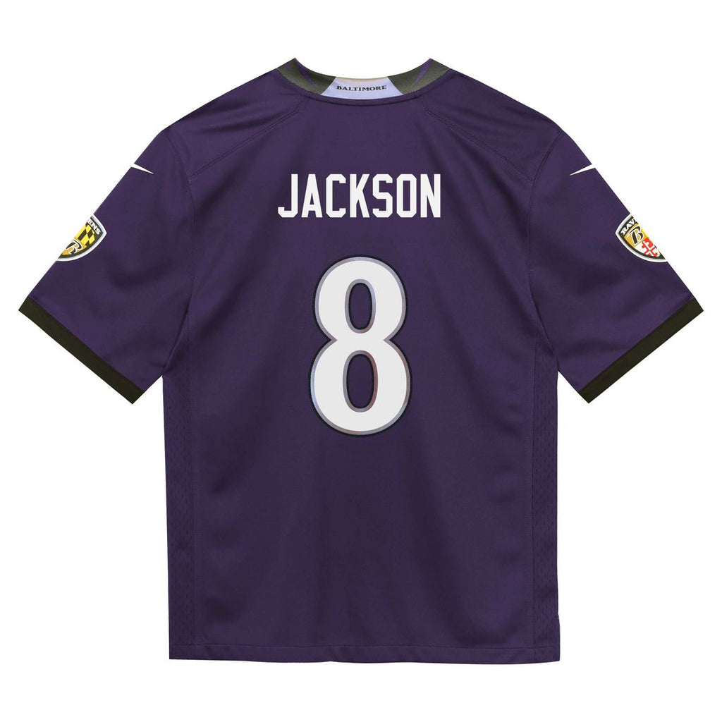 Lamar Jackson Baltimore Ravens Toddler Team Game Jersey - Purple