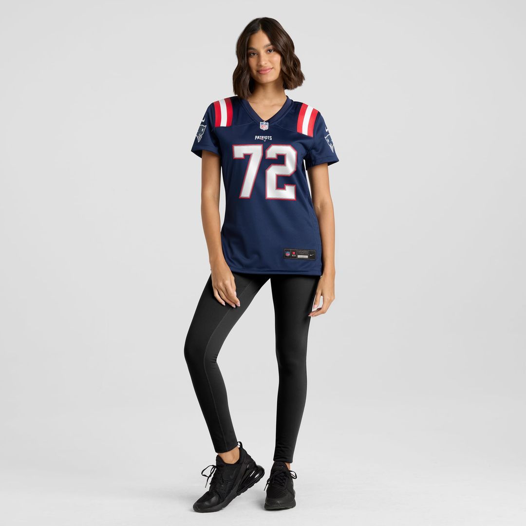 Matt Light New England Patriots Women's Game Retired Player Jersey - Navy