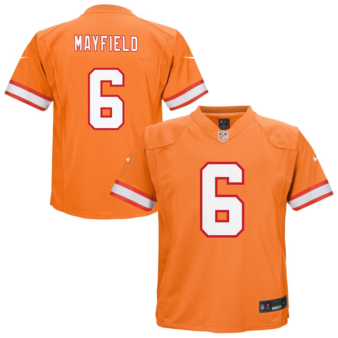 Baker Mayfield Tampa Bay Buccaneers Toddler Alternate Game Jersey - Pewter