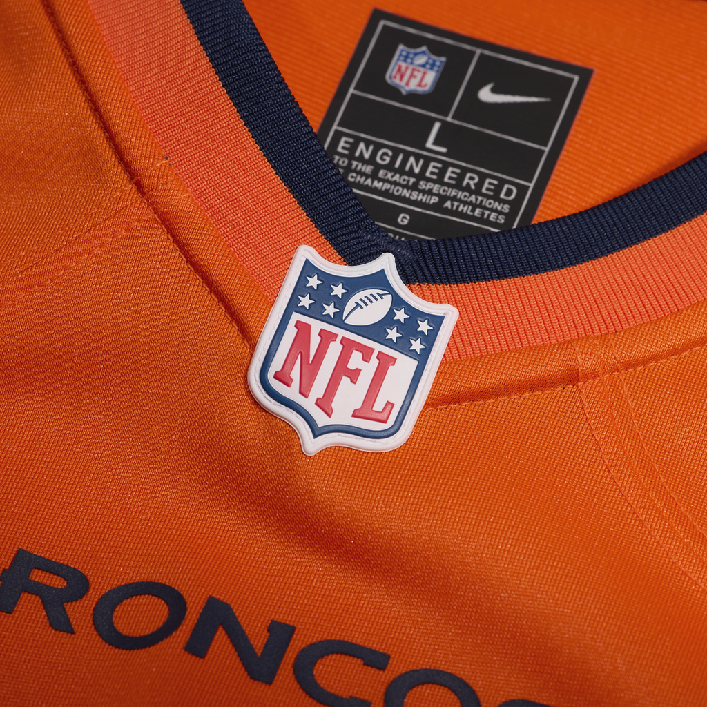 Evan Engram Denver Broncos Team Game Jersey - Orange