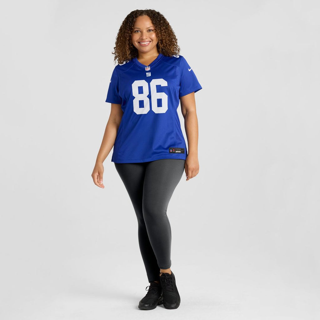 Thomas Fidone II New York Giants Women's Team Game Jersey - Royal