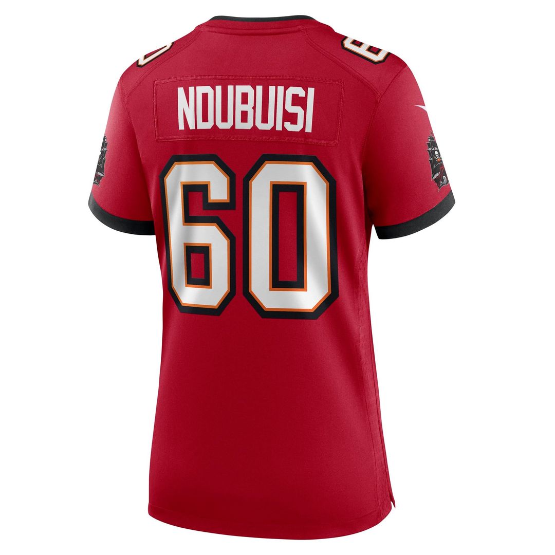 Haggai Ndubuisi Tampa Bay Buccaneers Women's Team Game Jersey - Red