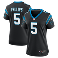 Jaelan Phillips Carolina Panthers Women's Team Game Jersey - Black