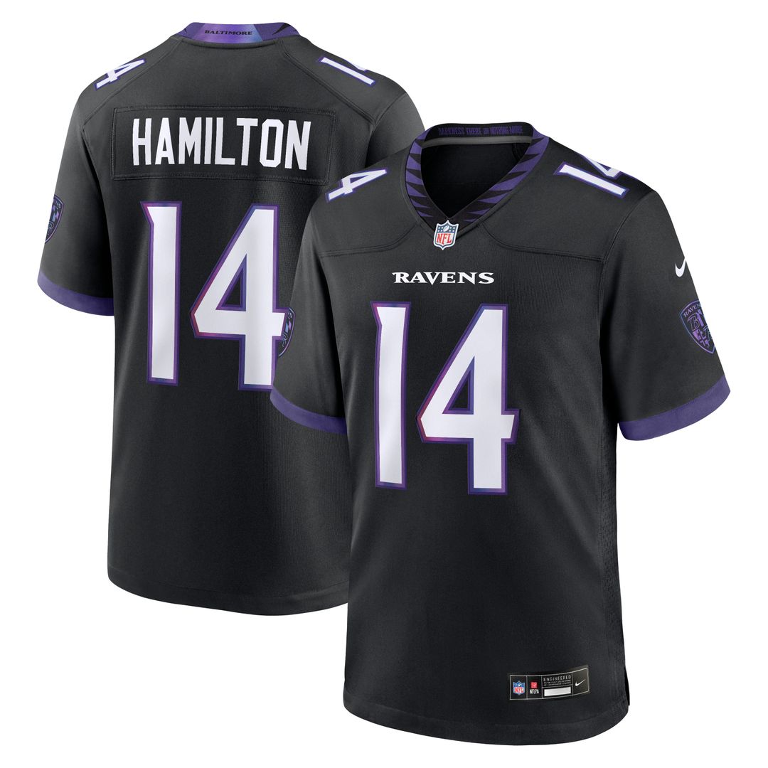 Kyle Hamilton Baltimore Ravens Game Jersey - White