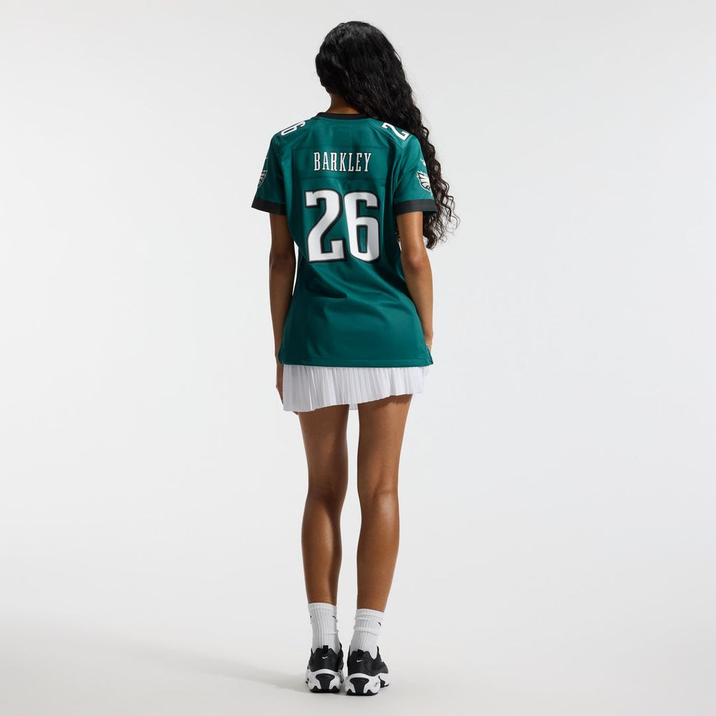 Saquon Barkley Philadelphia Eagles Women's Game Jersey - White