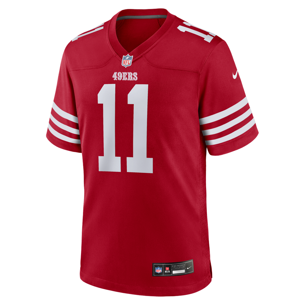 Brandon Aiyuk San Francisco 49ers Game Player Jersey - Scarlet