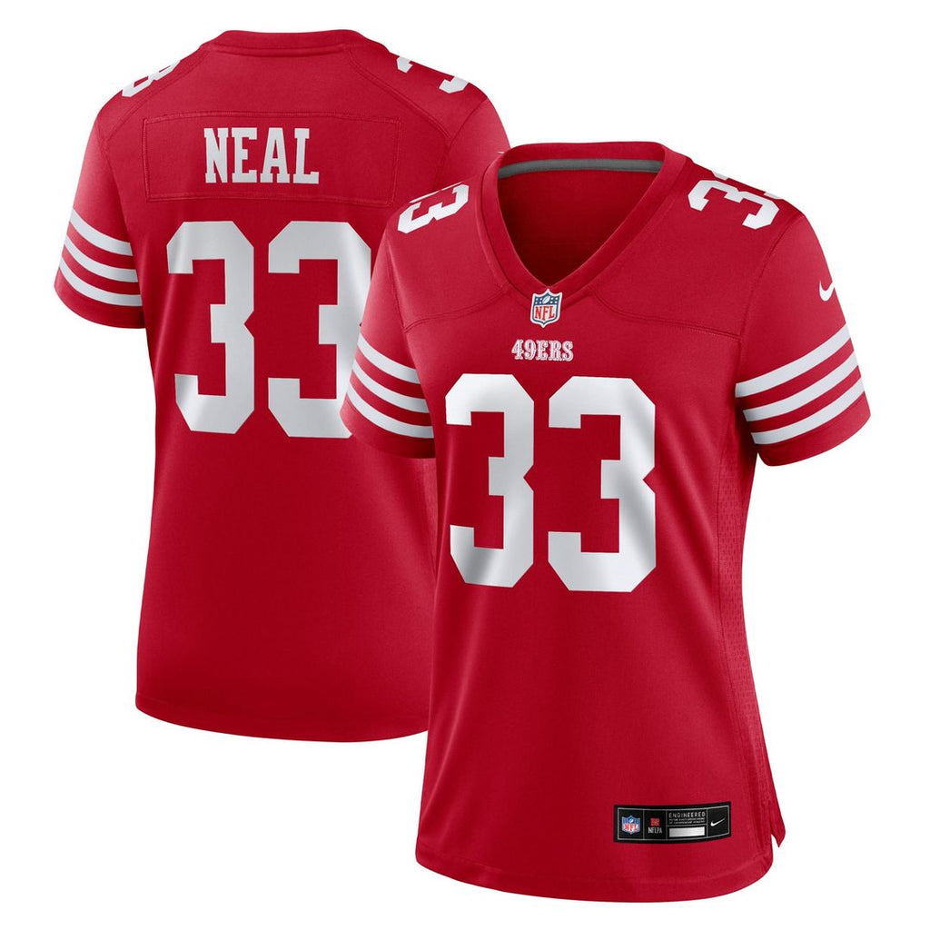Siran Neal San Francisco 49ers Women's Team Game Jersey - Scarlet