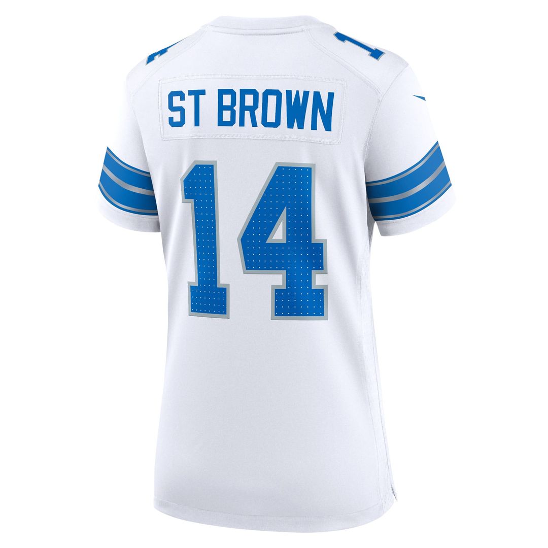 Amon - Ra St. Brown Detroit Lions Women's Team Game Jersey - Blue