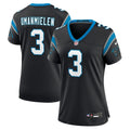 Princely Umanmielen Carolina Panthers Women's Team Game Jersey - Black