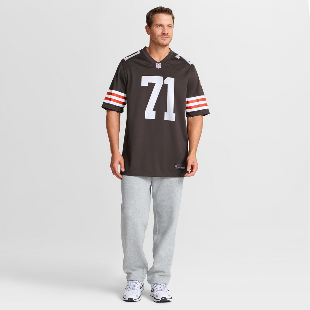 Tytus Howard Cleveland Browns Team Game Jersey - Brown