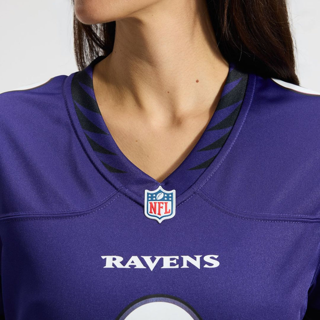 Roquan Smith Baltimore Ravens Women's Team Game Jersey - Purple