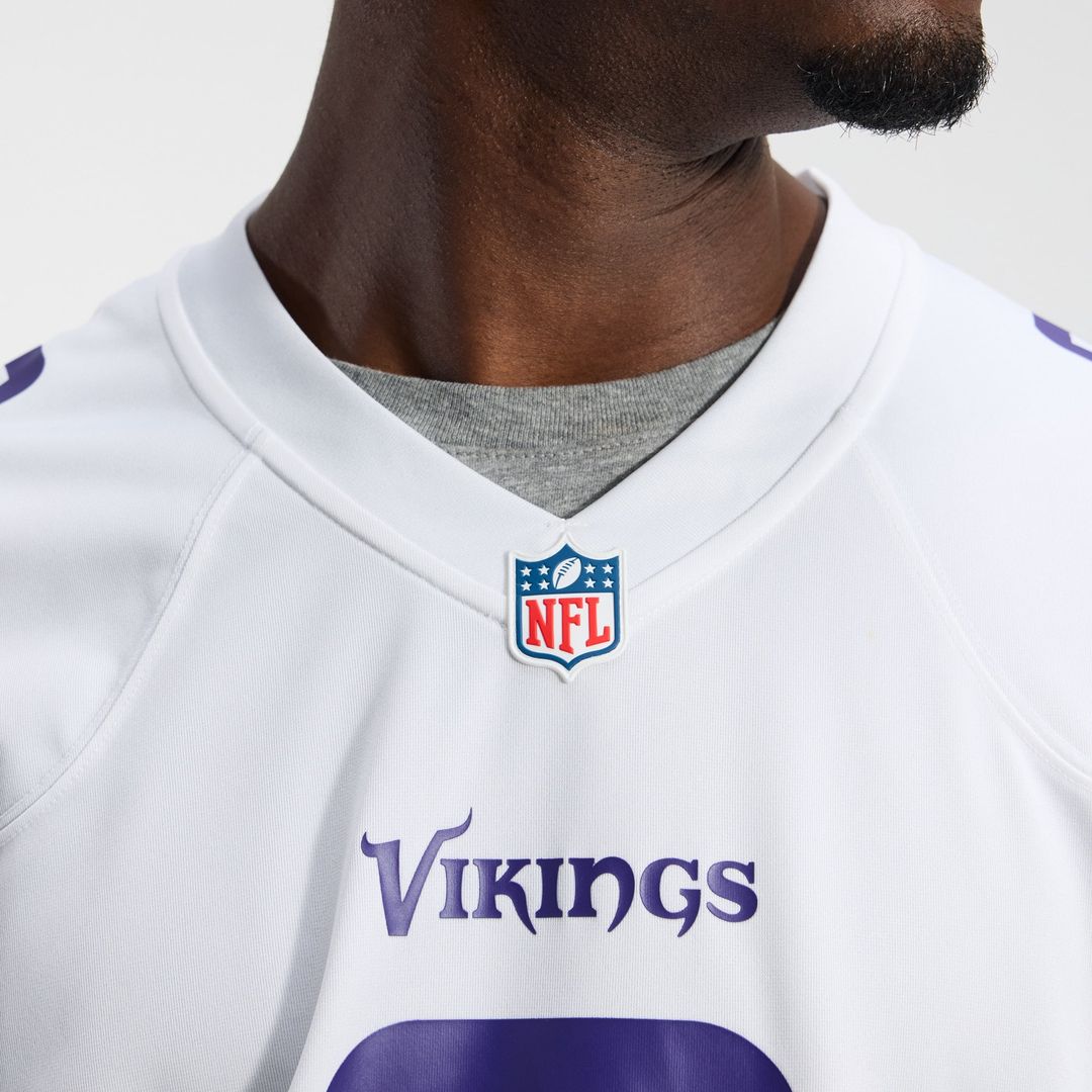 J.J. McCarthy Minnesota Vikings 2nd Alternate Player Game Jersey - Purple