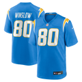 Kellen Winslow Los Angeles Chargers Game Retired Player Jersey - Powder Blue