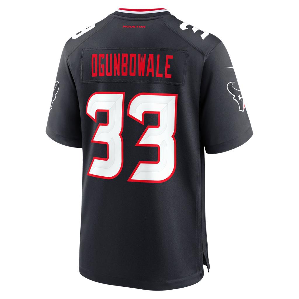 Dare Ogunbowale Houston Texans Team Game Jersey - Navy