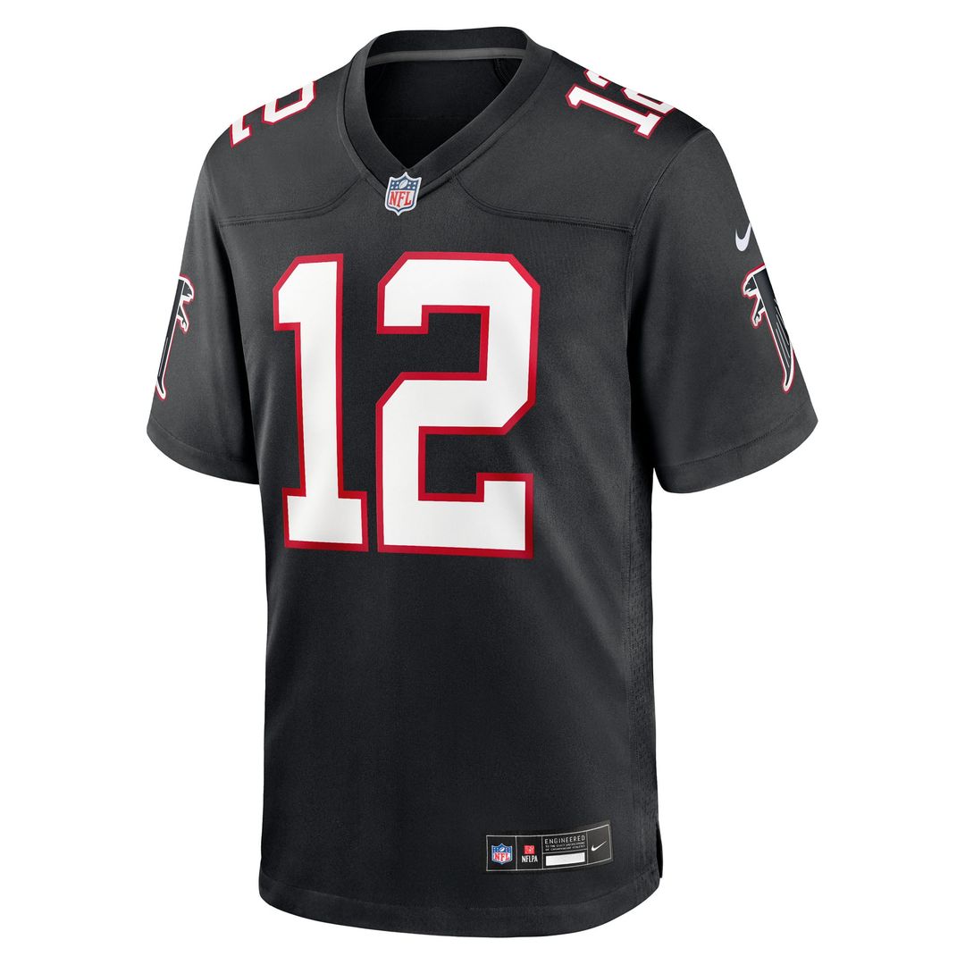 Avieon Terrell Atlanta Falcons Alternate Throwback Game Jersey - Black