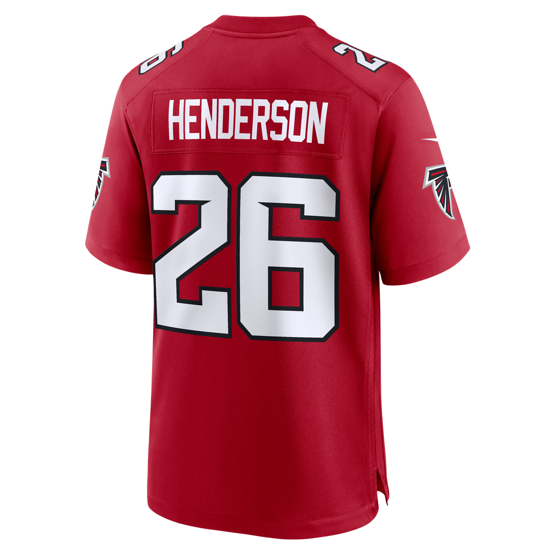 CJ Henderson Atlanta Falcons Team Game Jersey - Red