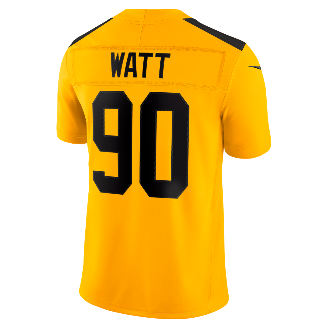 T.J. Watt Pittsburgh Steelers Team Vapor F.U.S.E. Stitched Limited Jersey - Black