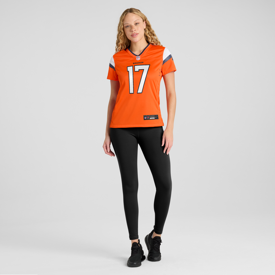 Lil'Jordan Humphrey Denver Broncos Women's Team Game Jersey - Orange