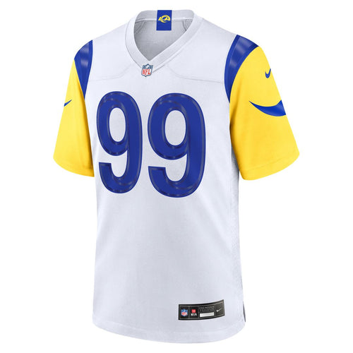 Aaron Donald Los Angeles Rams Game Jersey - White