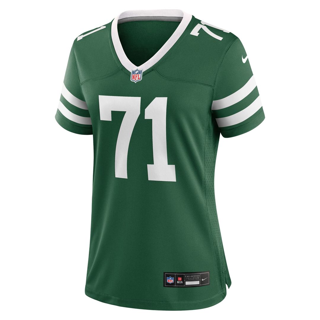 Josh Myers New York Jets Women's Game Jersey - Legacy Green