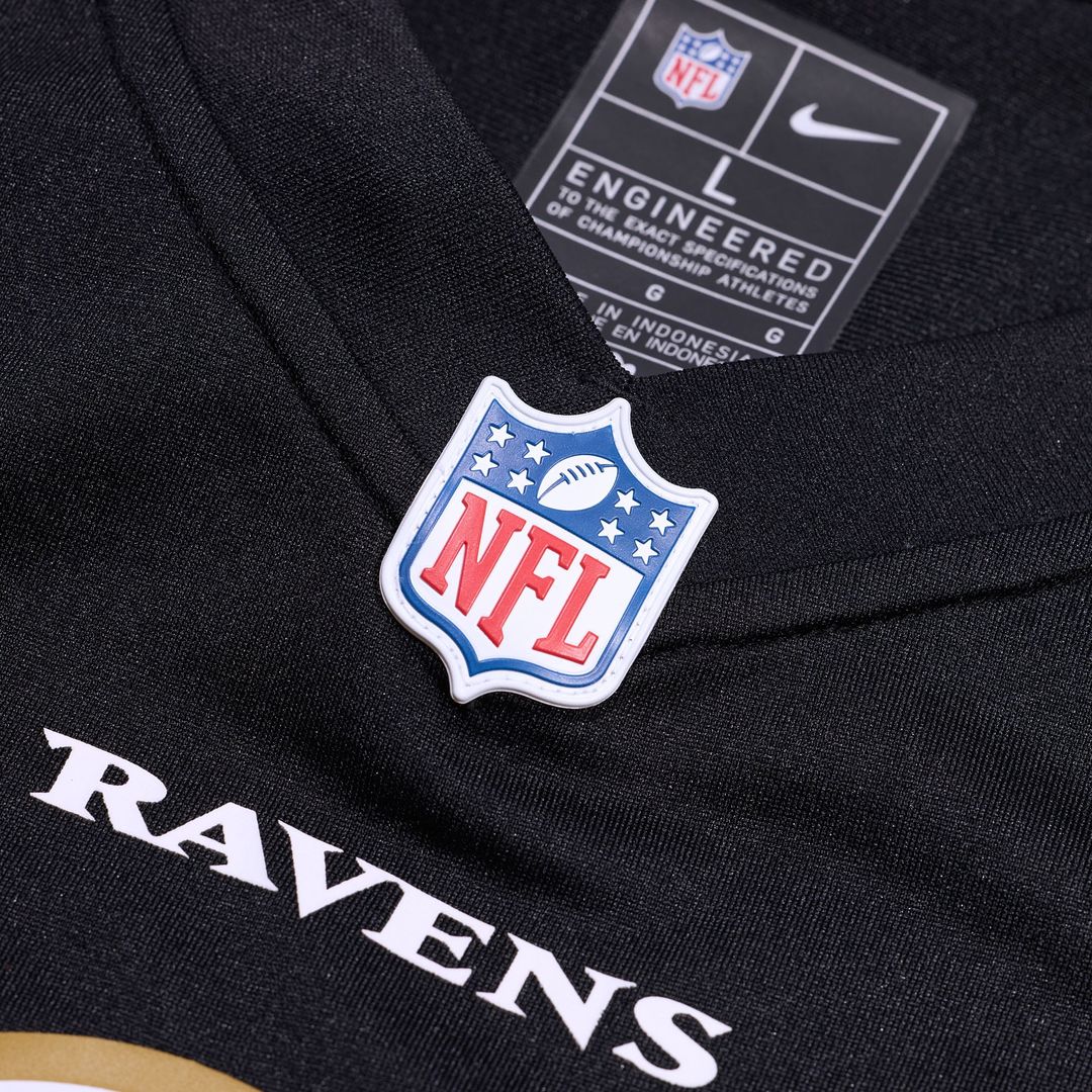 Lamar Jackson Baltimore Ravens Alternate Game Jersey - Black