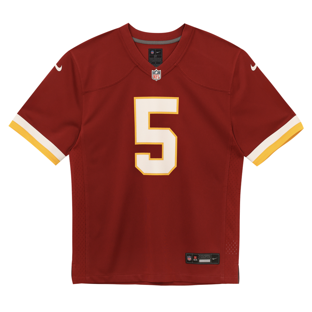 Jayden Daniels Washington Commanders Preschool Alternate Game Jersey - Black
