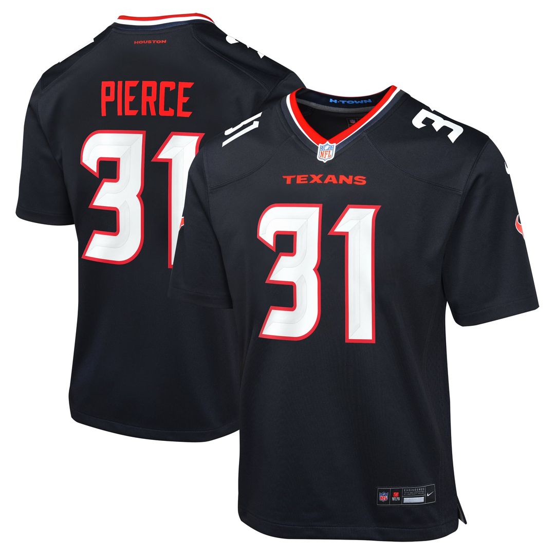 Dameon Pierce Houston Texans Youth Game Jersey - Red