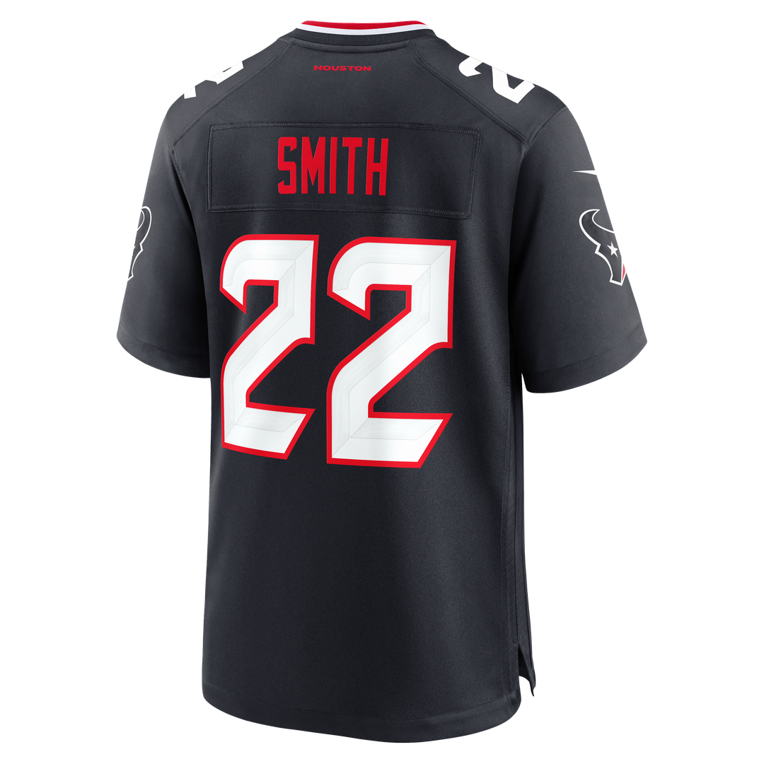Jaylin Smith Houston Texans Team Game Jersey - Navy