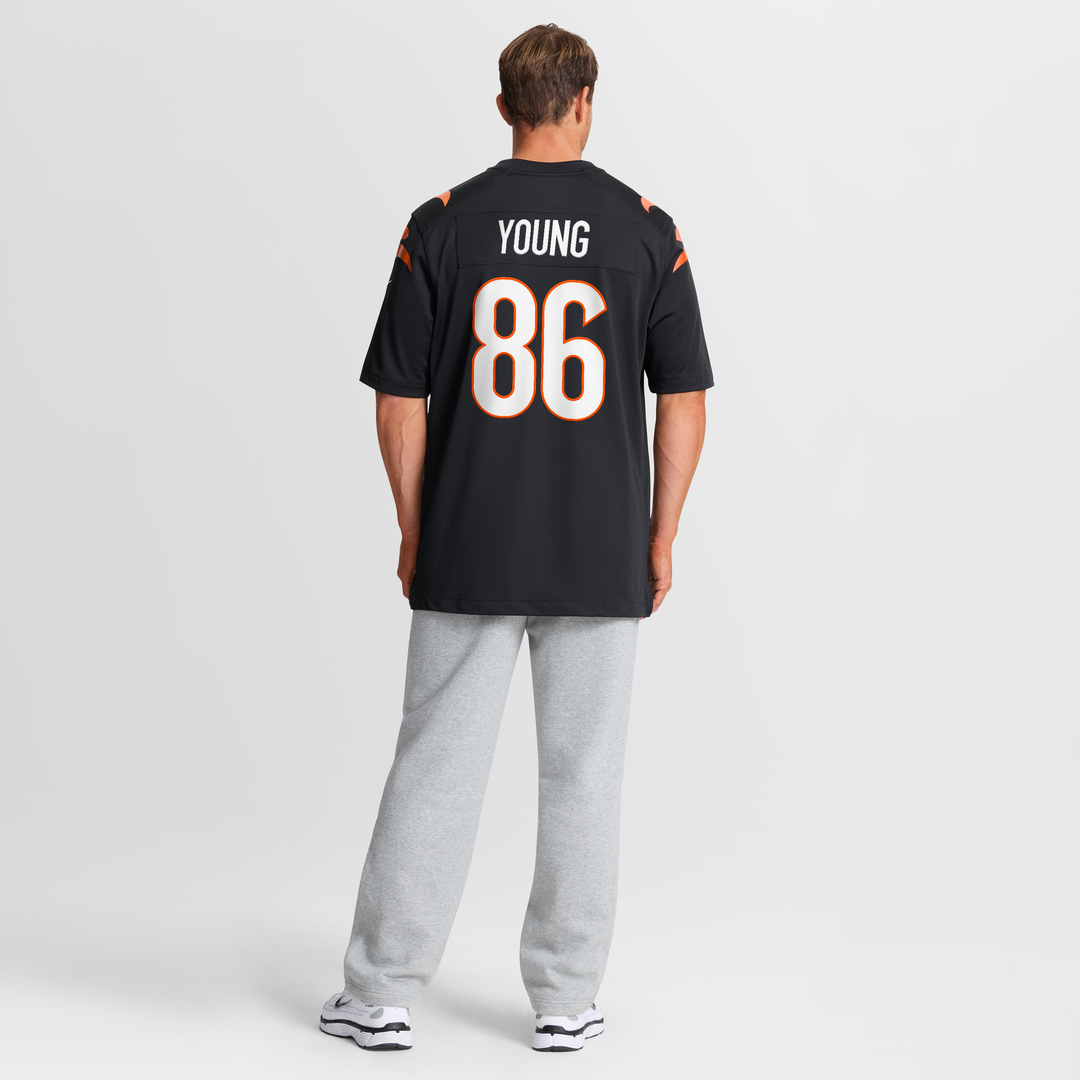 Colbie Young Cincinnati Bengals Team Game Jersey - Black