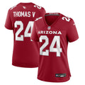 Starling Thomas V Arizona Cardinals Women's Team Game Jersey - Cardinal