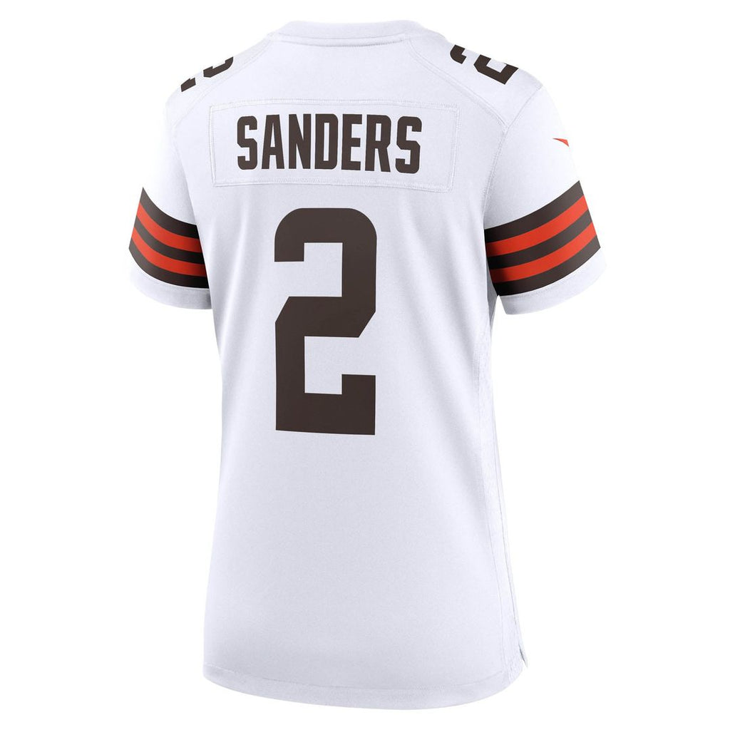 Shedeur Sanders Cleveland Browns Women's Game Jersey - White