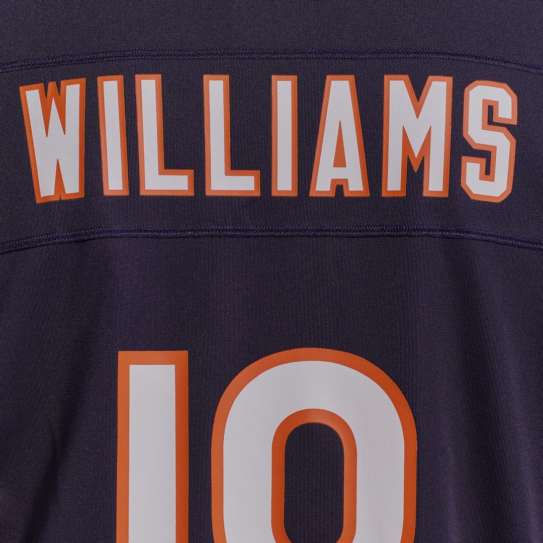 Caleb Williams Chicago Bears Alternate Player Game Jersey - Orange