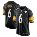 Patrick Queen Pittsburgh Steelers Game Jersey - Black