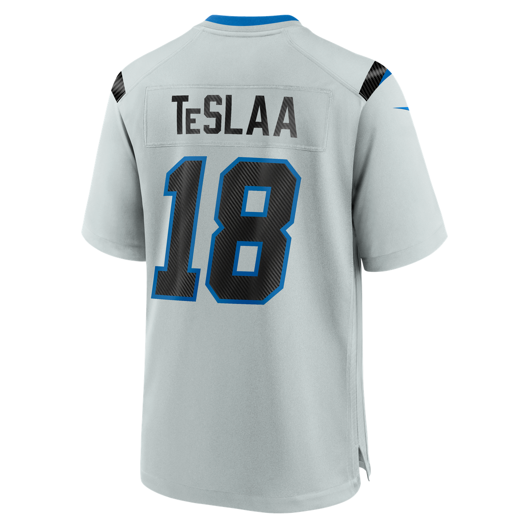 Isaac TeSlaa Detroit Lions 2026 Rivalries Collection Game Jersey - Silver