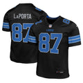 Sam LaPorta Detroit Lions Youth Game Jersey - Black