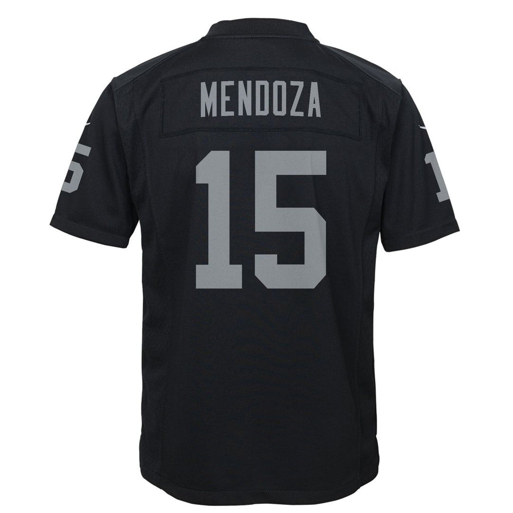 Fernando Mendoza Las Vegas Raiders Youth Team Game Jersey - Black