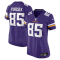 Ben Yurosek Minnesota Vikings Women's Team Game Jersey - Purple