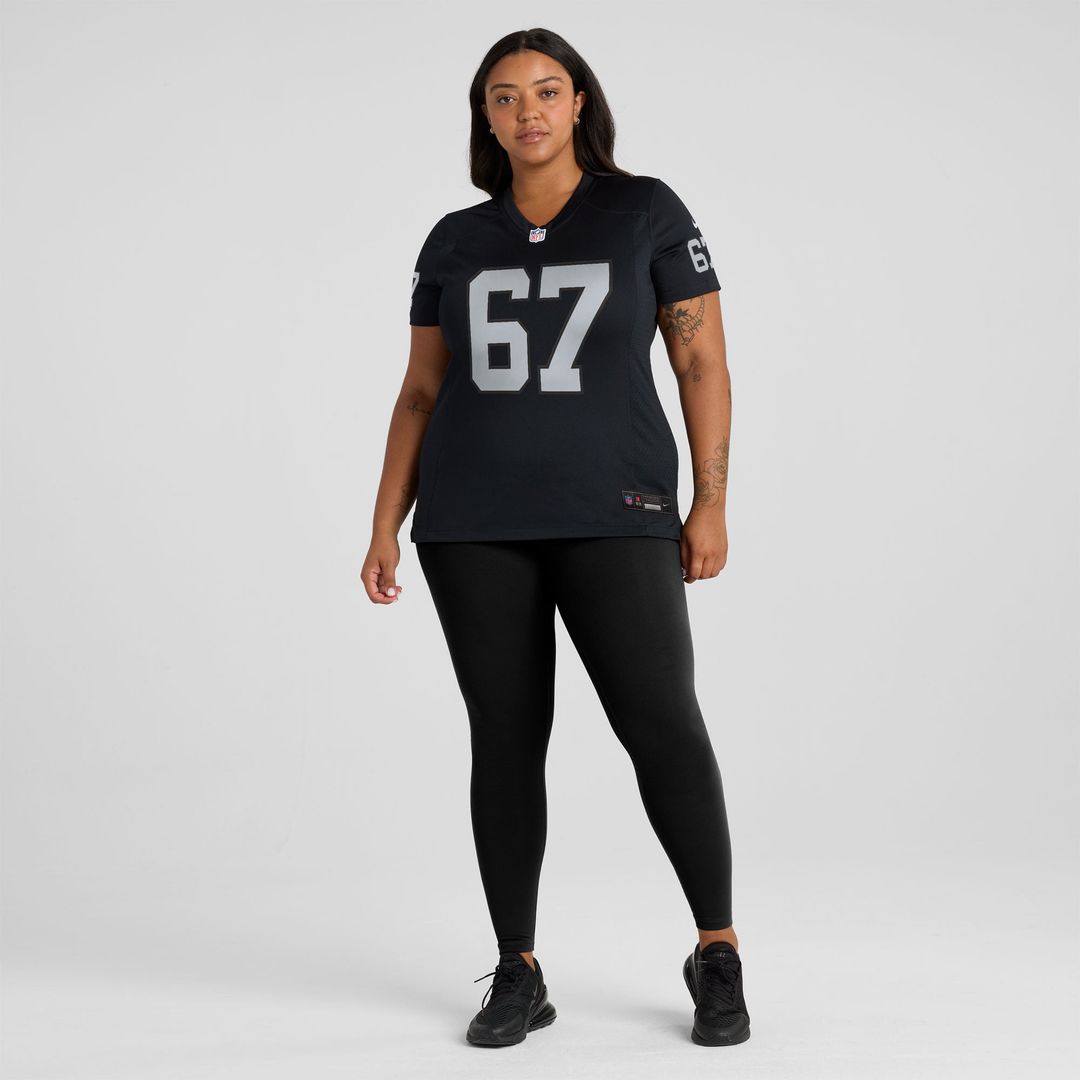 Will Putnam Las Vegas Raiders Women's Team Game Jersey - Black
