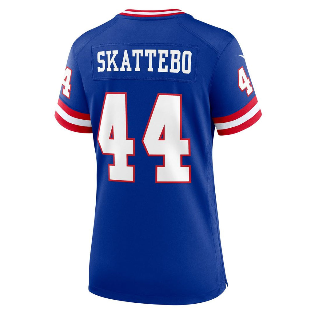 Cam Skattebo New York Giants Women's Alternate 2 Legacy Game Jersey - Royal