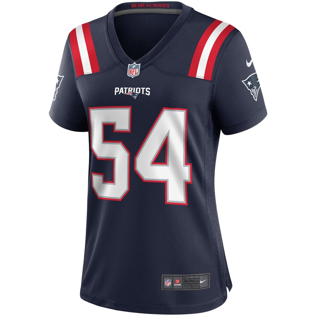 Tedy Bruschi New England Patriots Women's Retired Game Jersey - Red