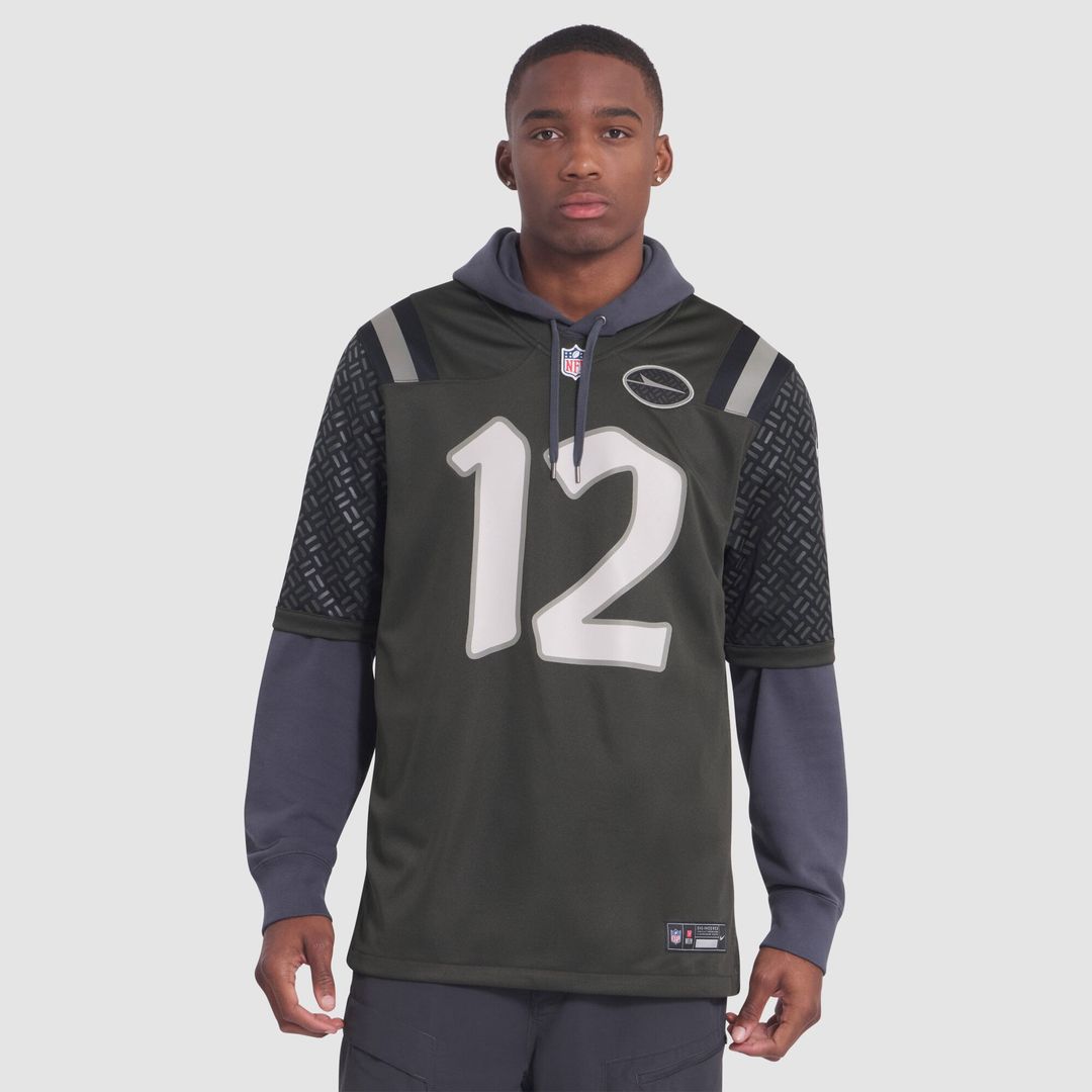 Joe Namath New York Jets Rivalries Collection Retired Player Game Jersey - Green