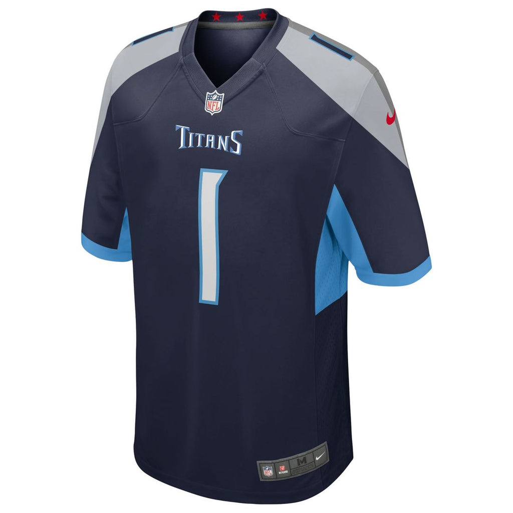 Cameron Ward Tennessee Titans Alternate Game Jersey - Navy
