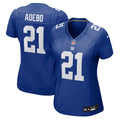 Paulson Adebo New York Giants Women's Team Game Jersey - Royal