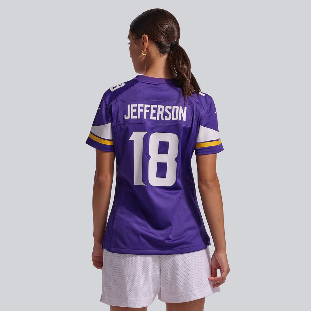 Justin Jefferson Minnesota Vikings Women's Game Jersey - Purple