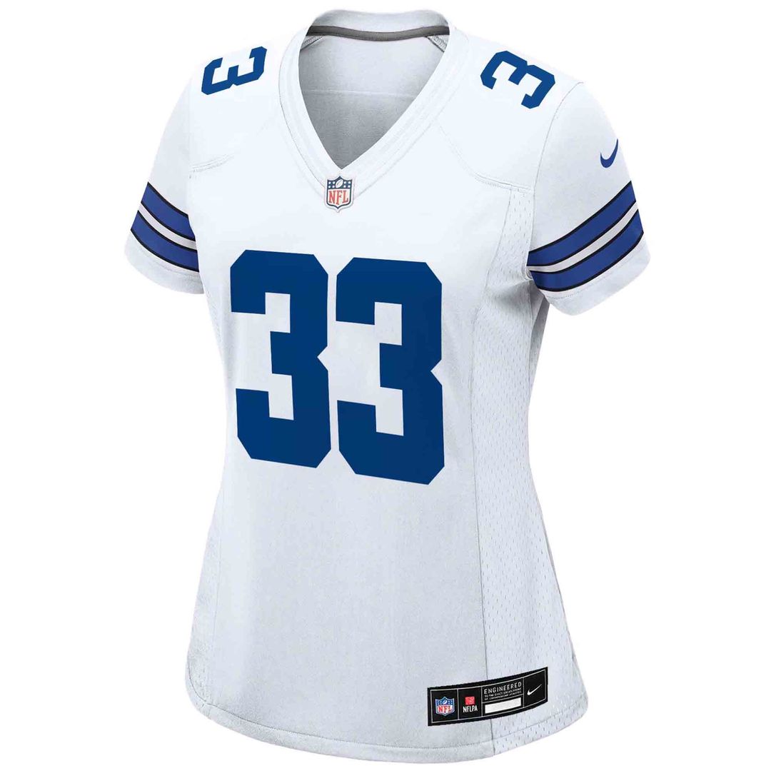Javonte Williams Dallas Cowboys Women's Game Jersey - White