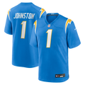 Quentin Johnston Los Angeles Chargers Game Player Jersey - Powder Blue
